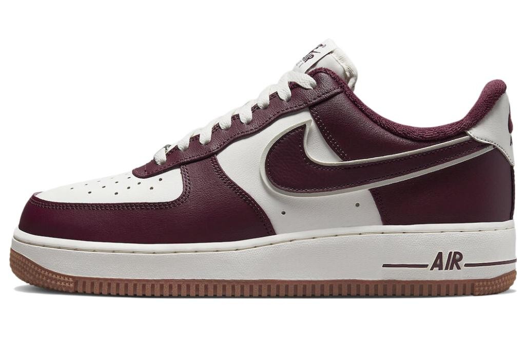 

Nike Air Force 1 Low College Pack Темно-бордовый, Красный;серый, Nike Air Force 1 Low College Pack Темно-бордовый