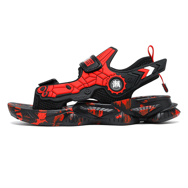 

Сандалии детские, нескользящие, износостойкие, дышащие FIRS Kids, красный