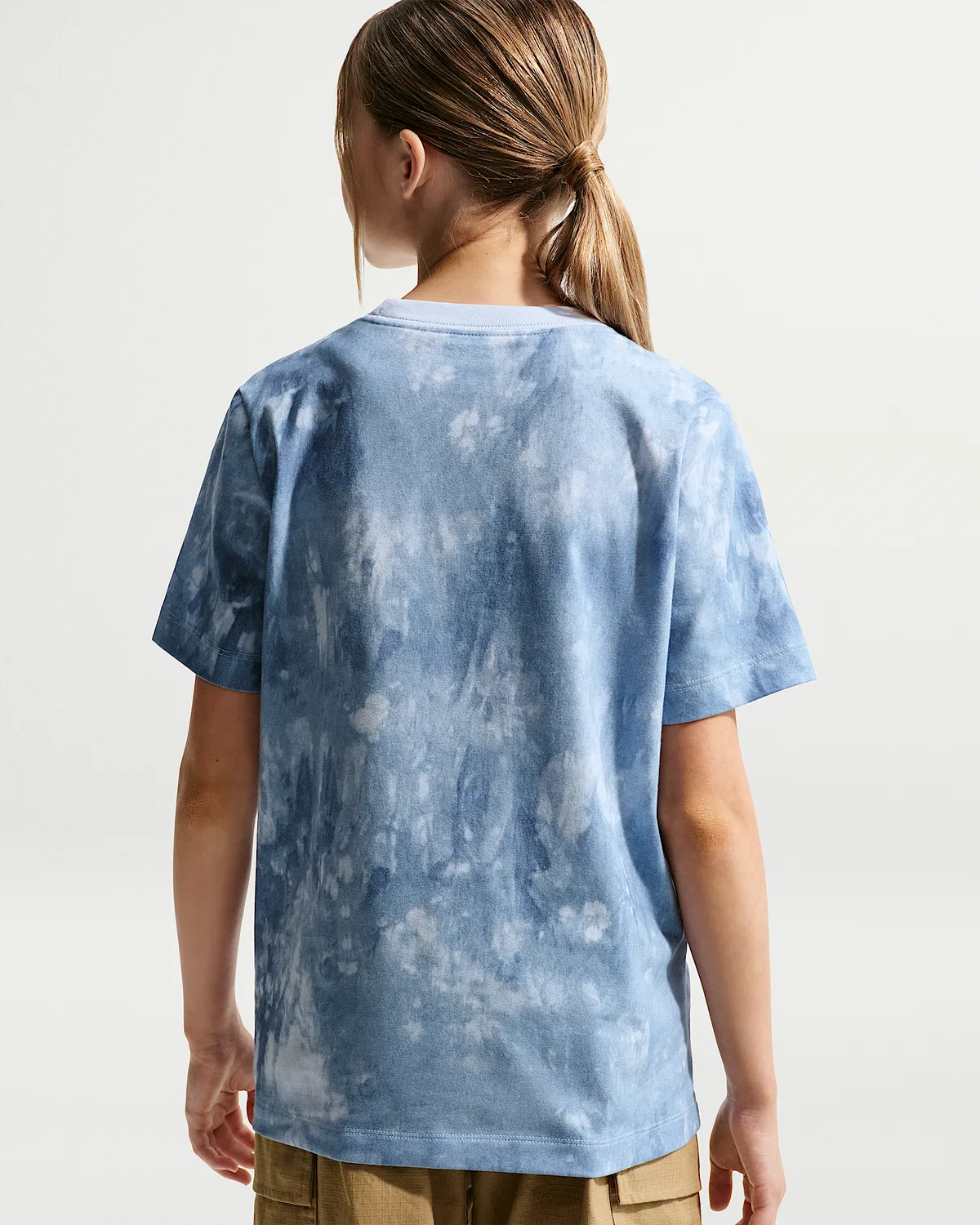 Детская футболка Nike Sportswear, Hydrogen Blue/Work Blue — фото 2