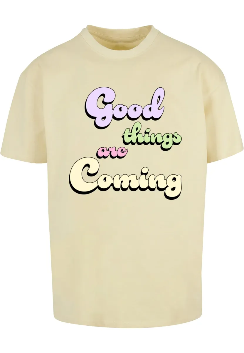 

Футболка Merchcode "Мужская футболка Good Things Heavy Oversized ", желтый