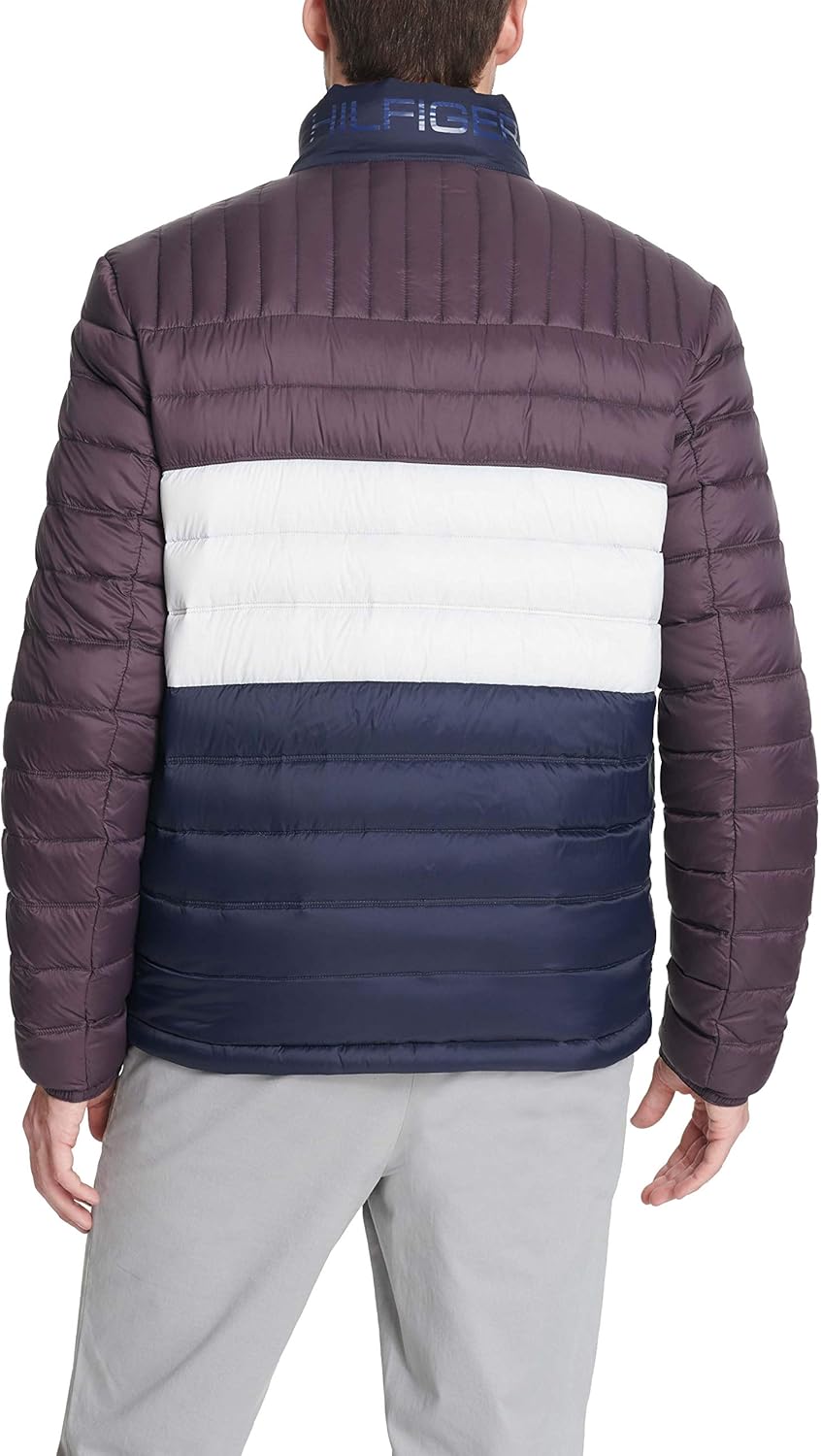 Мужская утепленная пуховая куртка Tommy Hilfiger с возможностью упаковки, Port Combo — фото 2