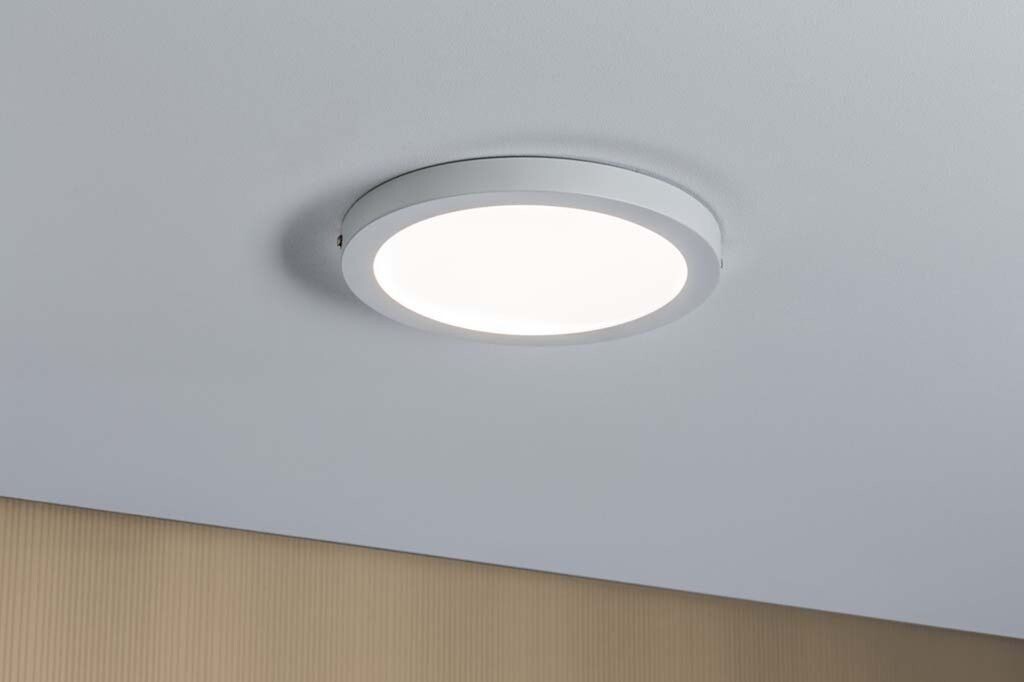 

Paulmann WallCeiling Atria Светодиодная панель 220мм 15Вт 4000К белая матовая 230В пластик13060, белый