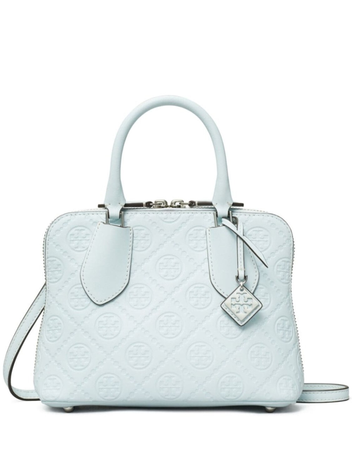 

Tory Burch мини-сумка Swing с монограммой, синий