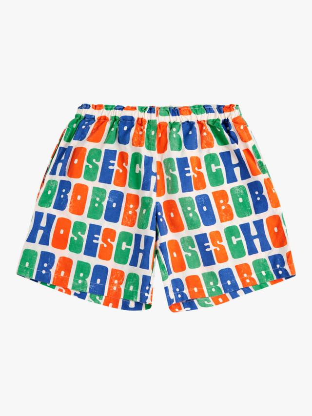 

Шорты из органического хлопка мультиколор Bobo Choses