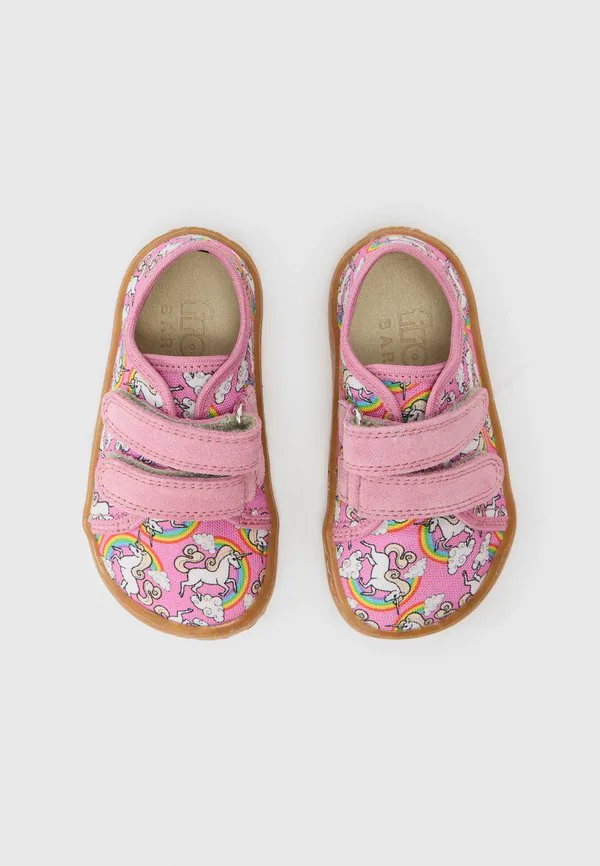 Парусиновые кроссовки barefoot Froddo, White/Pink — фото 4
