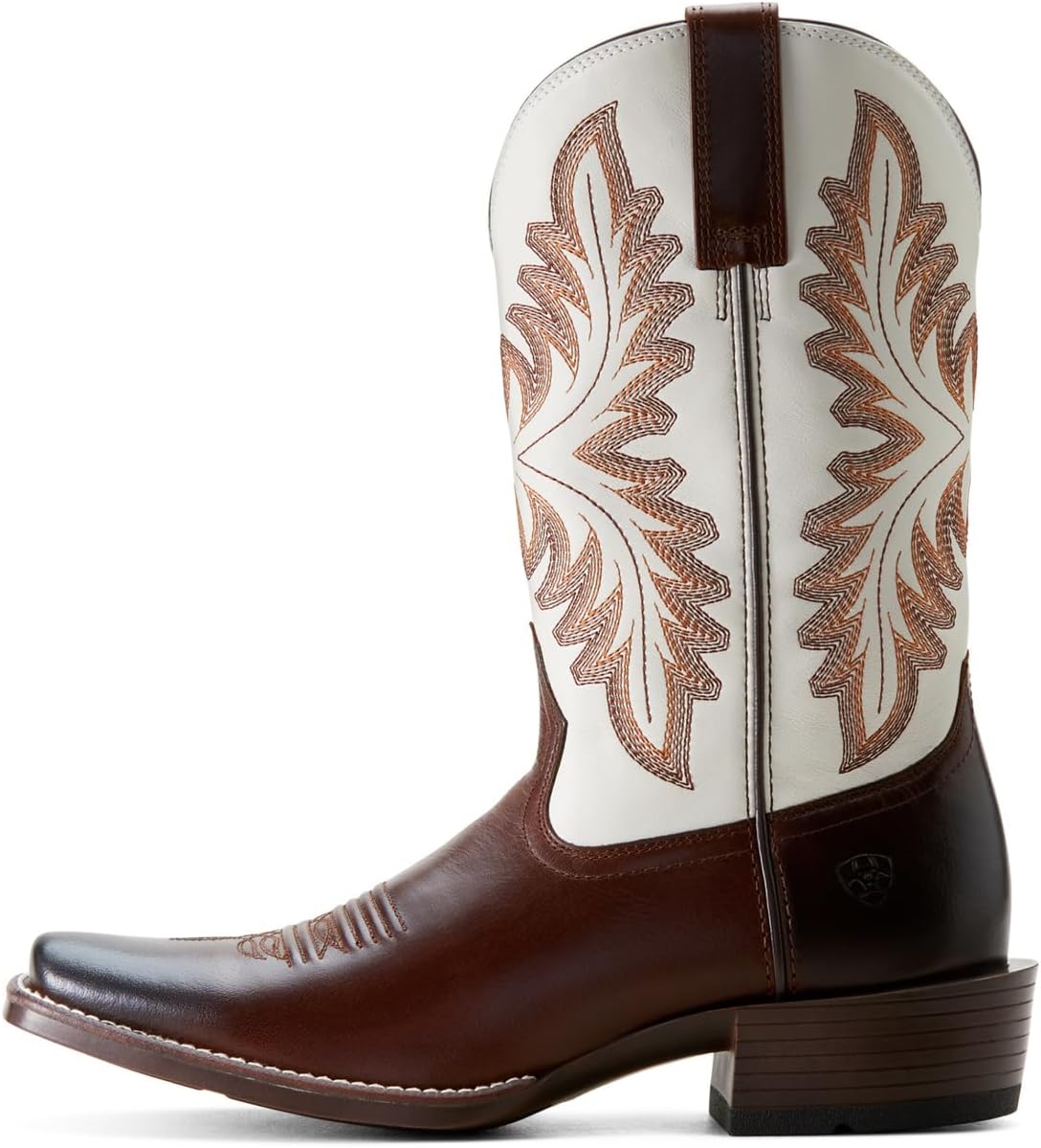 Мужские ковбойские сапоги ARIAT Renegade, Mahogany/Crema — фото 2