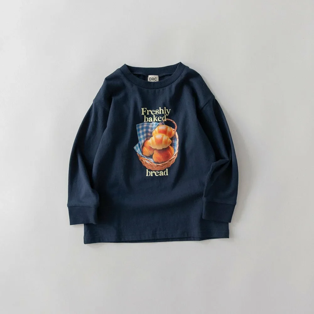 Футболка с длинными рукавами с различными графическими принтами Branshes, 22: Navy Blue — фото 2