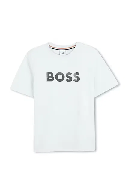 Комплект детский из трикотажа BOSS, бирюзовый — фото 3