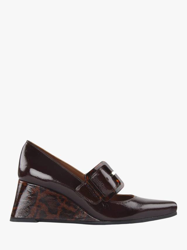 Vaido кожаные мэри джейн на платформе Chie Mihara, Dark Brown
