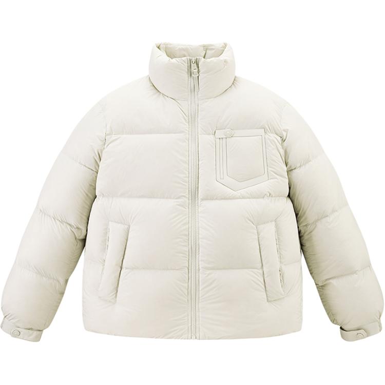 

PEACEBIRD MEN Куртка мужская Ecru 1 Stand Collar утепленная Others