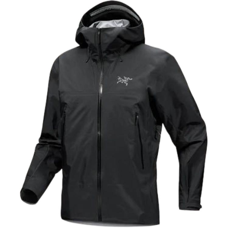 Брендовая мужская ветровка Arc'teryx BETA SL для пешего туризма, водонепроницаемая и ветрозащитная, цвет секвойя — фото 2