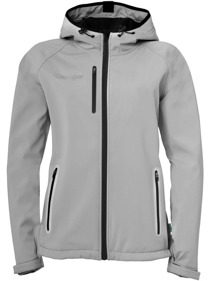 

Куртка софтшелл Softshell Jacket Women Kempa, серый