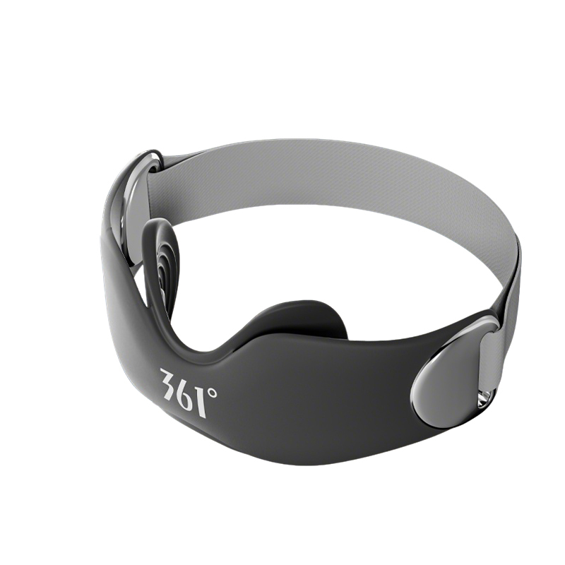 

Наколенник для спорта, бега, альпинизма и бадминтона Unisex 361°, flare night черный-(double-layer silicone cushioning) 1 pack