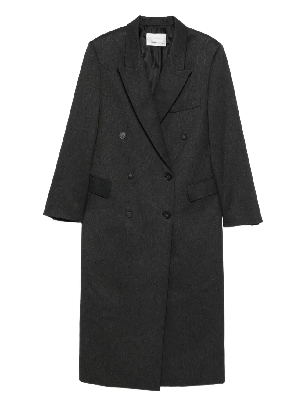 

Двубортное пальто The Frankie Shop, серый
