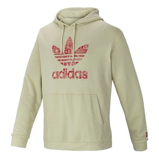 

Толстовка adidas originals Logo Athleisure Casual Sports Pullover Green, зеленый