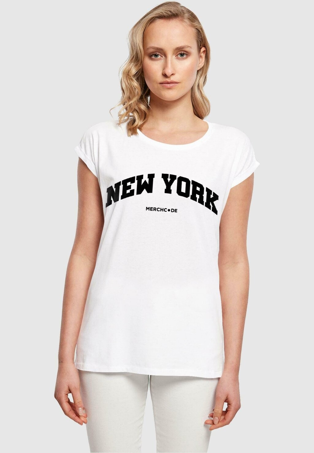 

Футболка с принтом NEW YORK WORDING Merchcode, цвет white