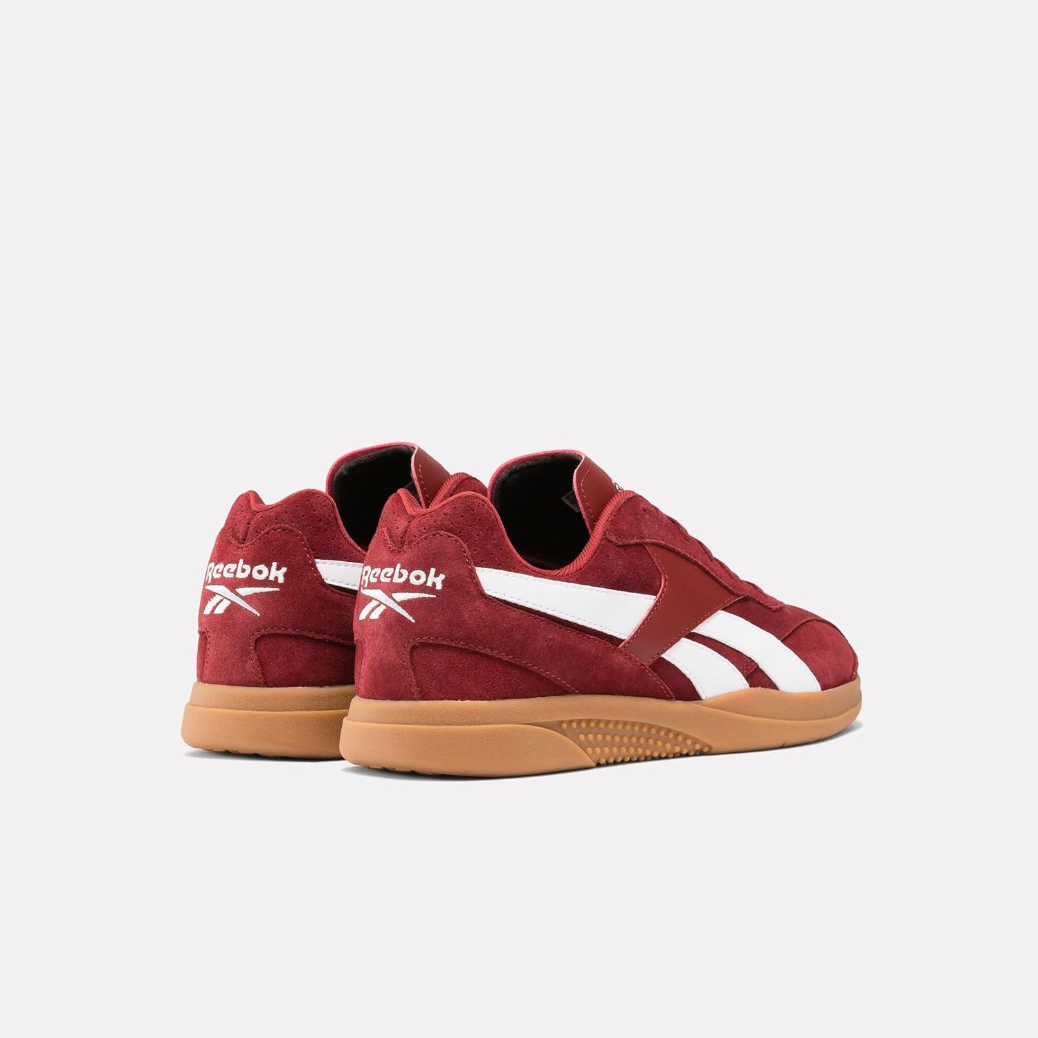 Кроссовки Reebok Hammer Street унисекс, белый/бордовый — фото 3