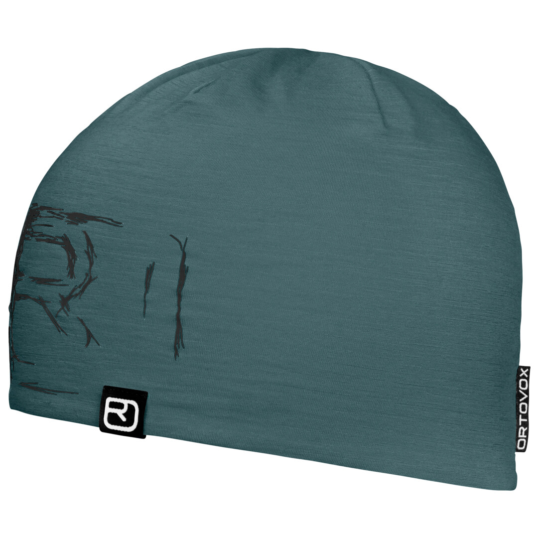 

Кепка Ortovox 120 Tec Logo Beanie, цвет Dark Arctic Grey