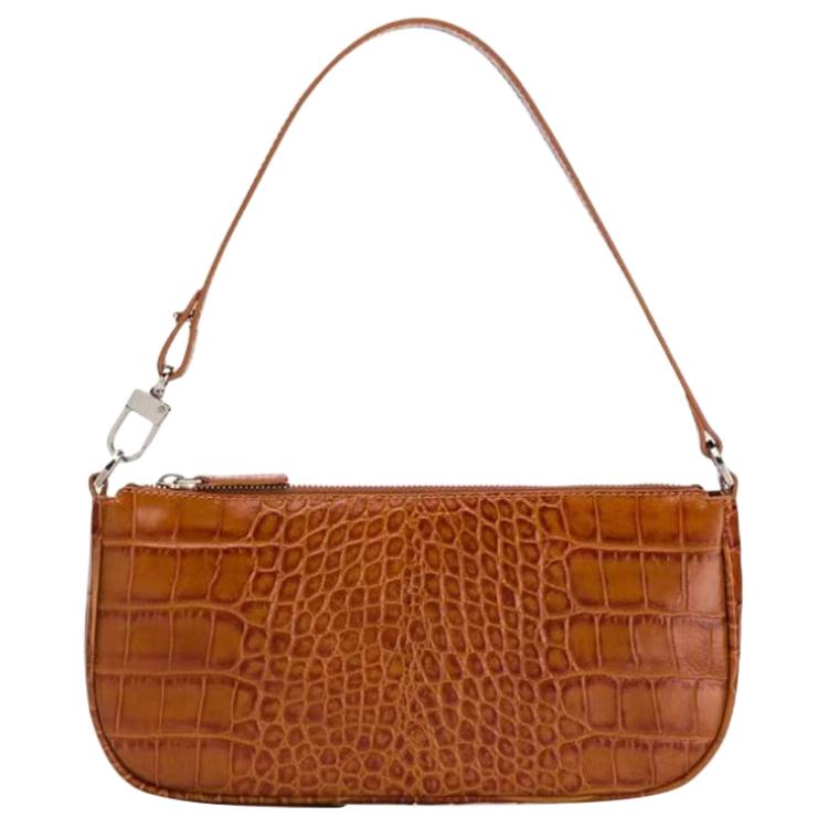 

Сумка через плечо Rachel Cow Leather для женщин цвет тауп By Far, Set (Bag+Dust Bag)