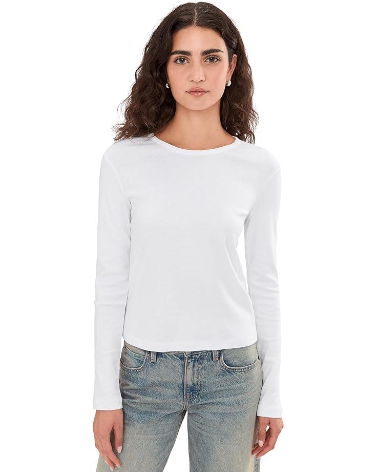 

Женская футболка с длинным рукавом AllSaints Stevie, Optic White 1