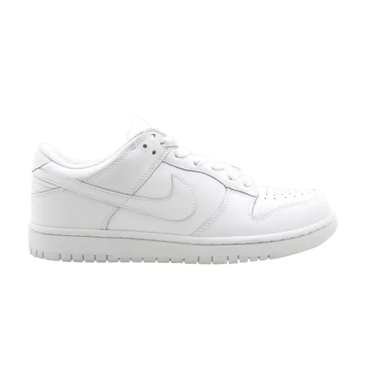 Кроссовки Nike Wmns Dunk Low 'Triple White', белый
