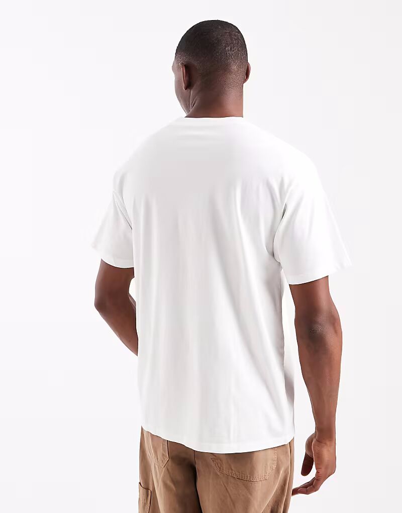 Винтажная футболка Archive 2 Horse Logo, свободного кроя, белого цвета Levi'S — фото 3