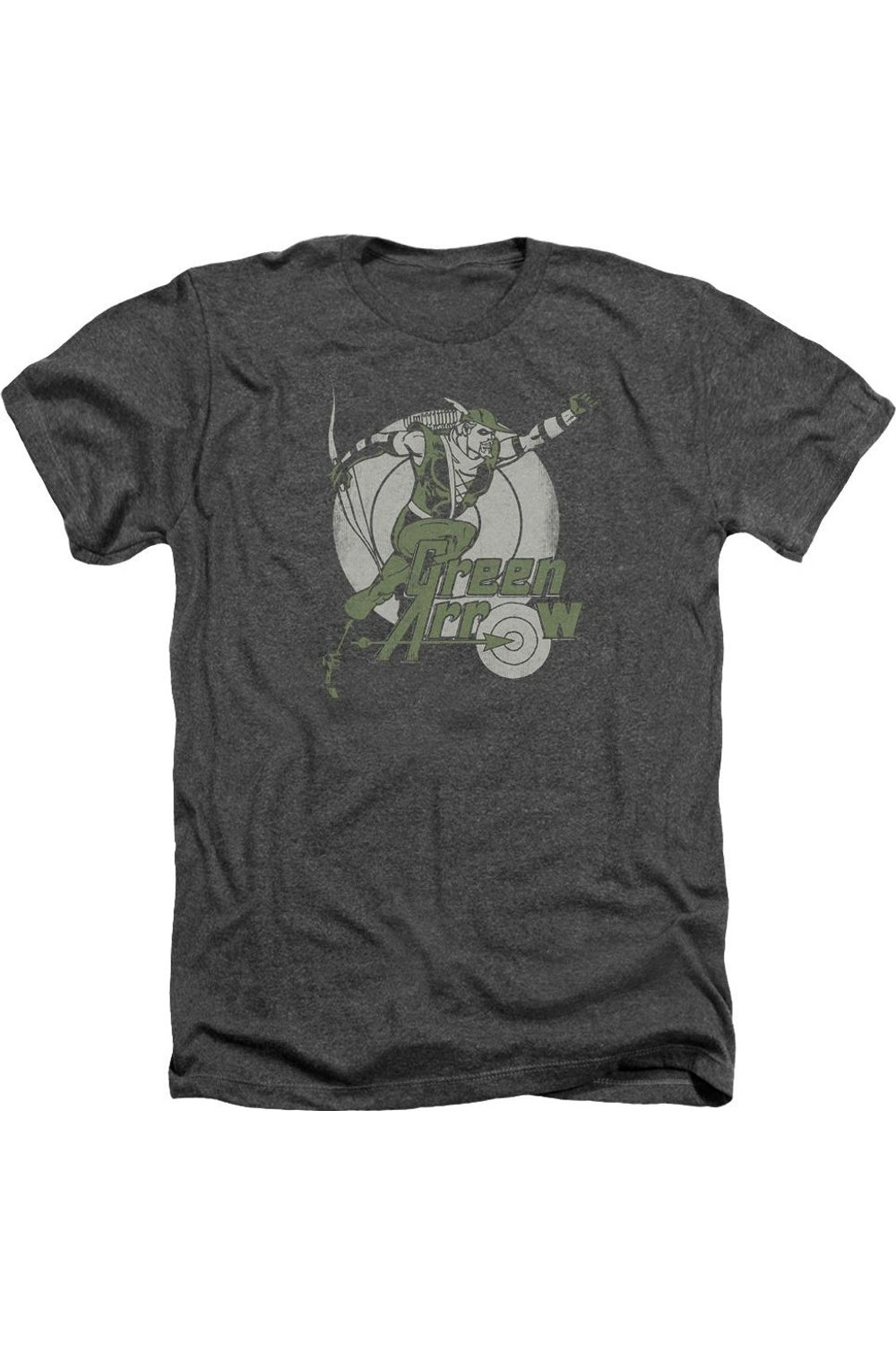 

DC Comics Right On Target Adult Heather Tee / Футболка Gildan, цвет charcoal