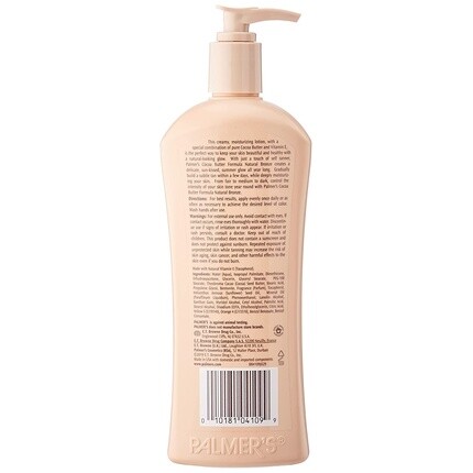 Palmers Natural Bronze Бутылка для постепенного загара 400 мл какао-масла, Palmer'S — фото 2