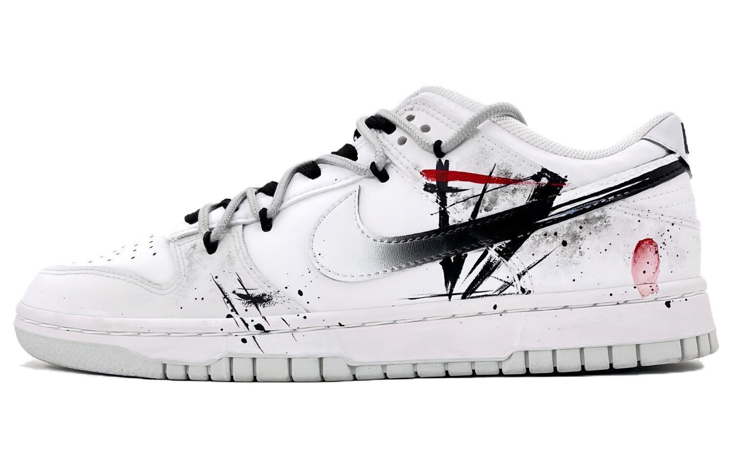 

Кроссовки Nike Dunk Skateboard Shoes Men Low-Top White, Белый, Кроссовки Nike Dunk Skateboard Shoes Men Low-Top White