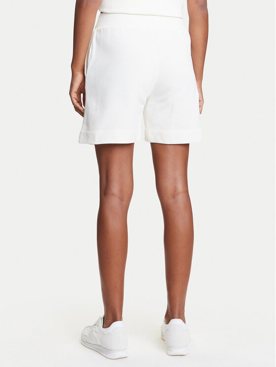 Свободные спортивные шорты EW000778 AF12186 U1131 Emporio Armani, белый — фото 3
