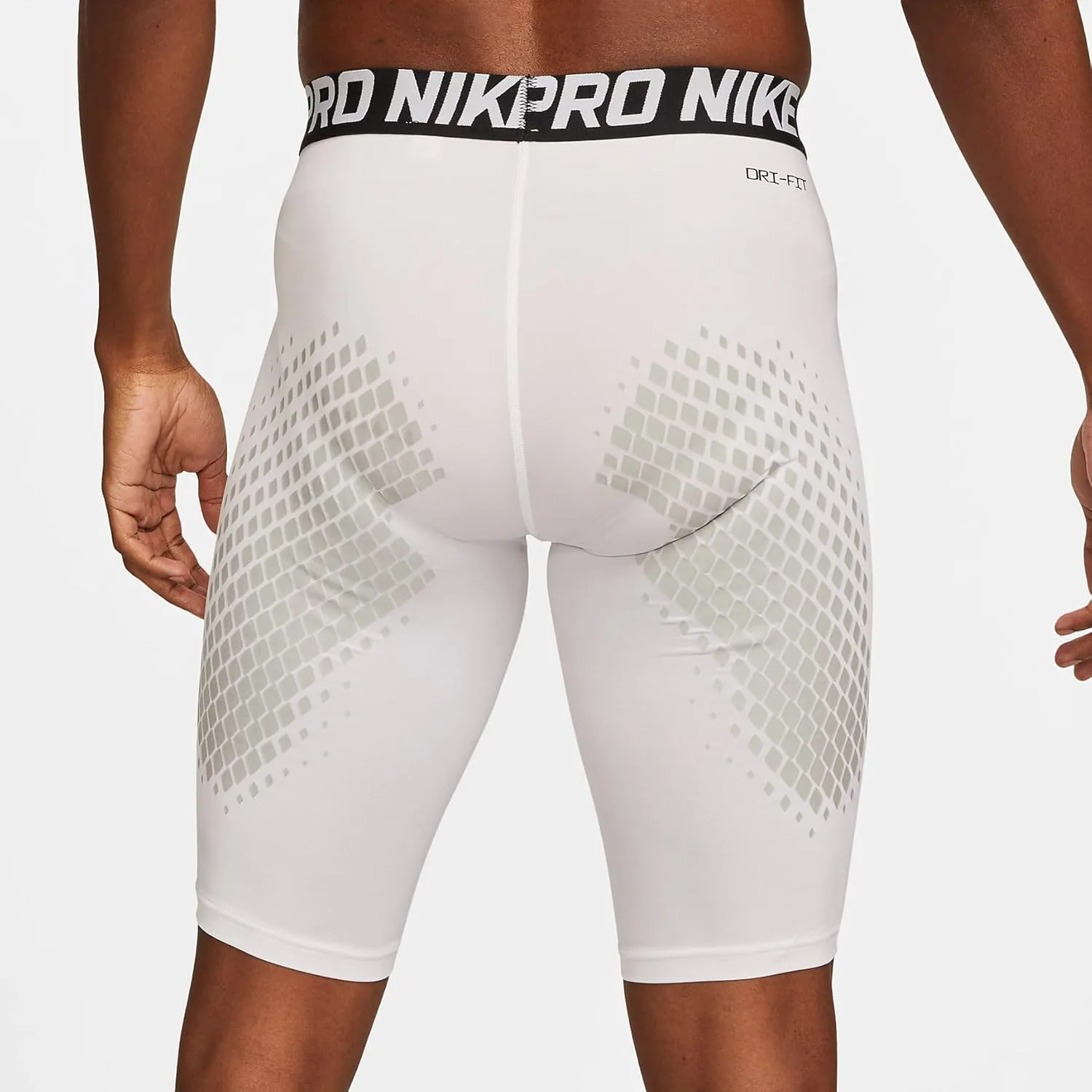 Шорты Nike Pro для бейсбола, белый/серый/черный — фото 2