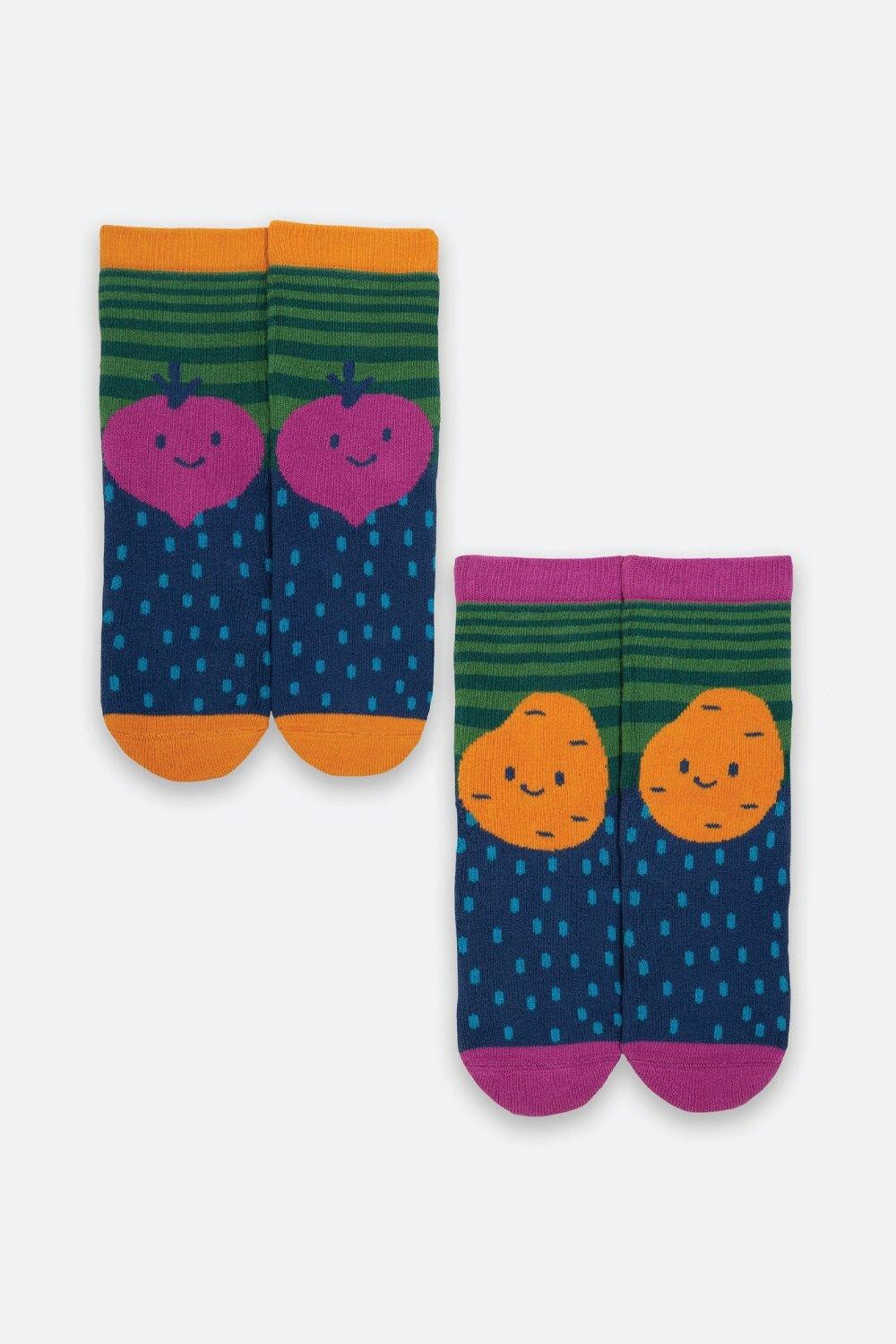 

Носки Veggie Grippy Kite, мультиколор