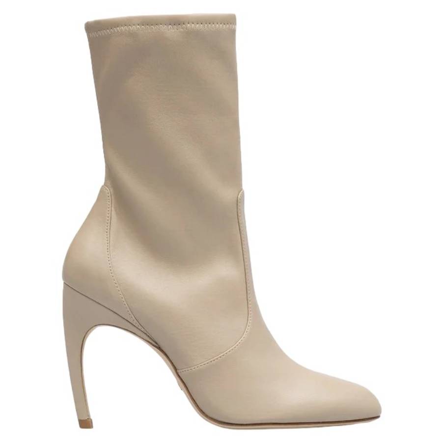 Stuart Weitzman Dune Luxecurve 100 Растягивающиеся стилеты-ботинки, Dune