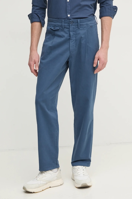 

Брюки RELAXED COMFORT PLEATED CHINO Pepe Jeans, синий