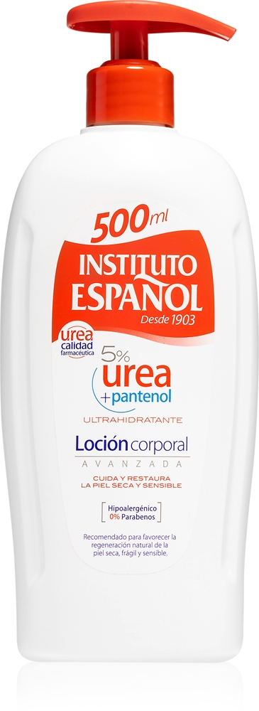 

Увлажняющий лосьон для тела с мочевиной и пантенолом Instituto Español, 500 мл