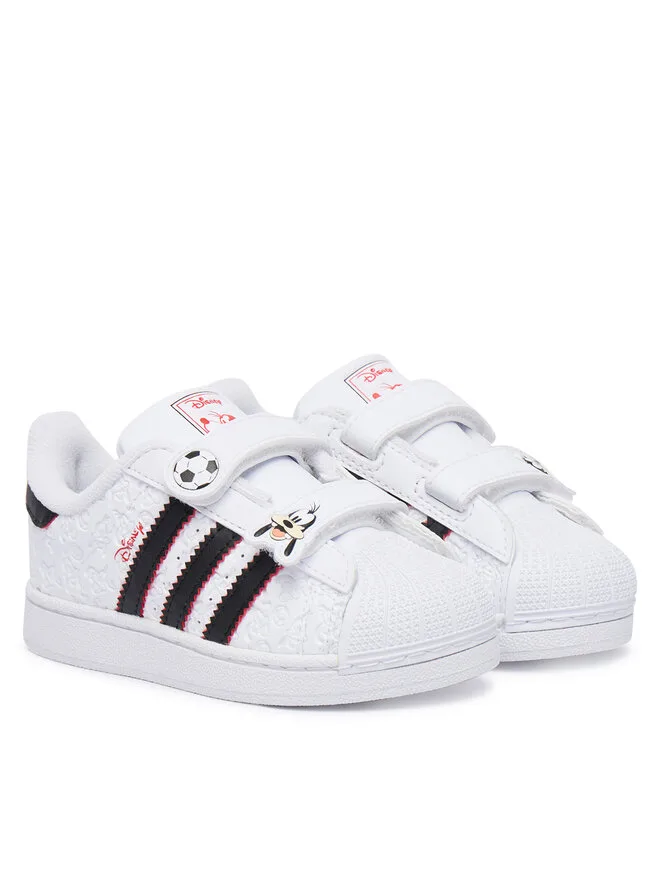 Adidas Кроссовки Disney Superstar II Comfort Closure IH1744 белые — фото 2