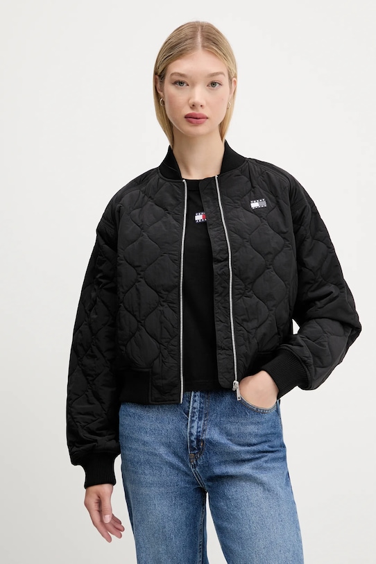 

Куртка-бомбер Tommy Jeans, черный