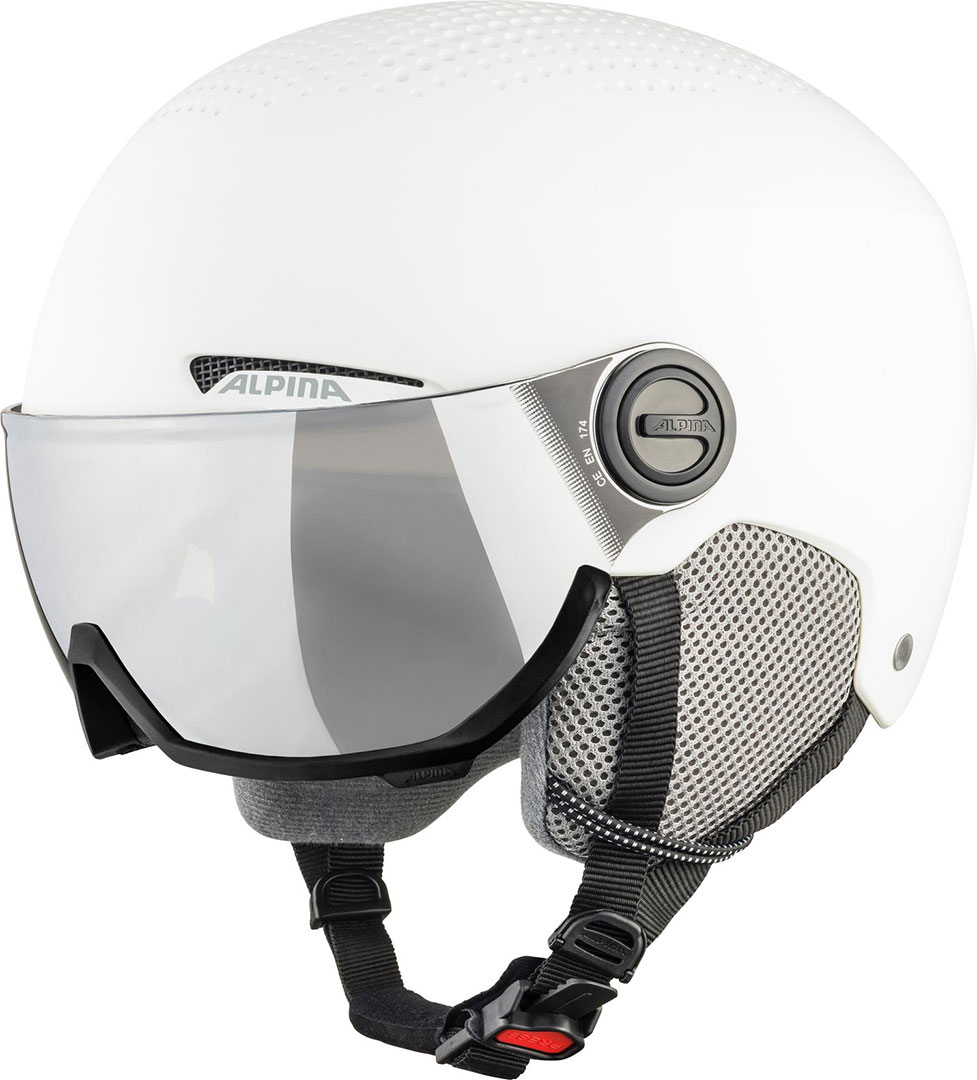 

Alpina Шлем Arber visor q-lite white matt 51-55