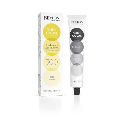 Revlon Nutri Color Filters Shadow Mixing Filters 100 мл - Желтая дымчатая тонирующая маска для волос