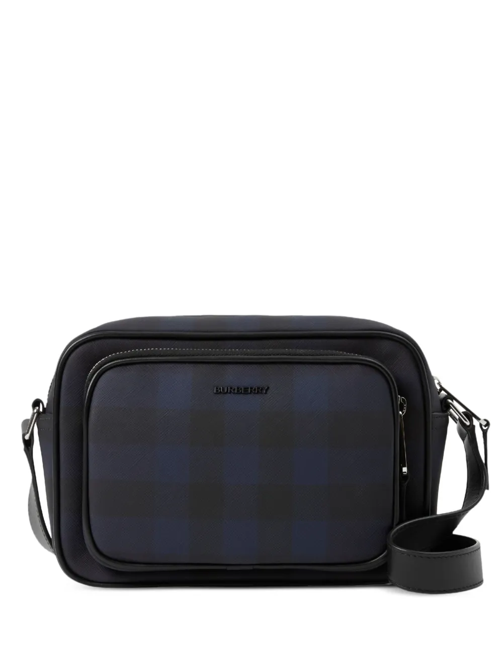 

Сумка-мессенджер Paddy в клетку BURBERRY, синий