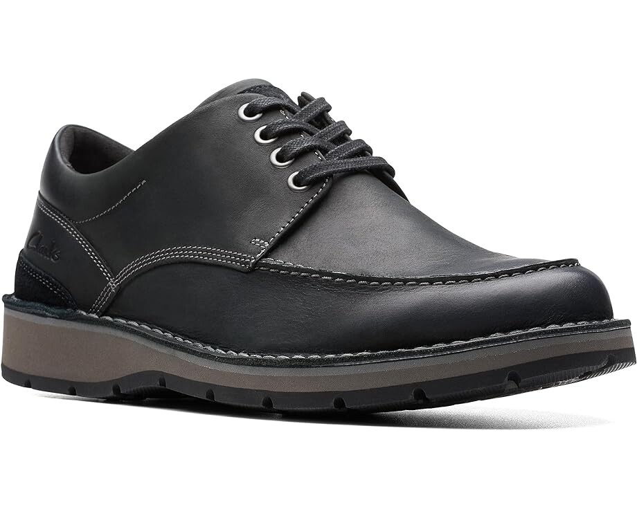

Оксфорды Clarks Gravelle Low, цвет Black Leather