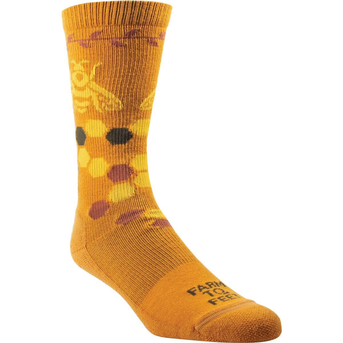 

Экипировочный носок для пешего туризма Ashland crew lightweight Farm To Feet, цвет marmalade