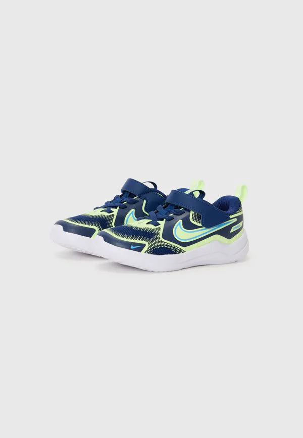 Кроссовки для бега по шоссе cosmic runner унисекс Nike Performance, Blue Void/Univ Blue/Barely Volt — фото 2