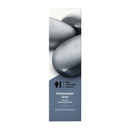 

Clay Mask Lava — омолаживающая маска для лица для ухода за кожей Dr. Van Der Hoog