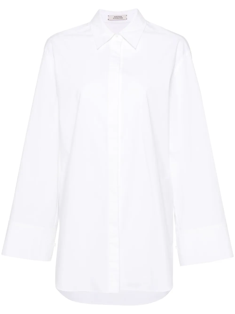 

Рубашка оверсайз с вышивкой Dorothee Schumacher, белый