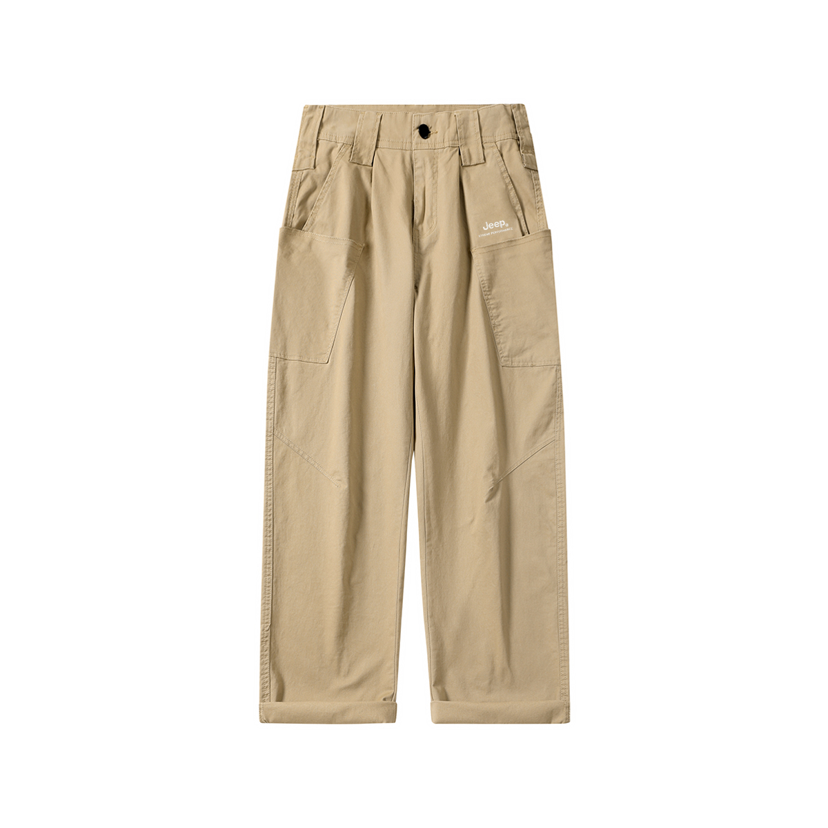 

Повседневные брюки Unisex Moderate Straight Fit Jeep, camel[jeep high-end outdoor collection]