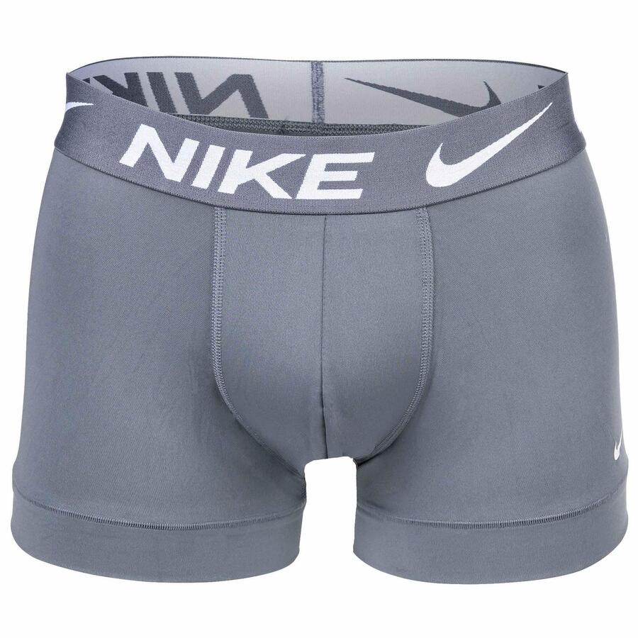 NIKE Мужские трусы-боксеры, комплект из 3 шт., эластичные, Dri-Fit Micro — фото 2