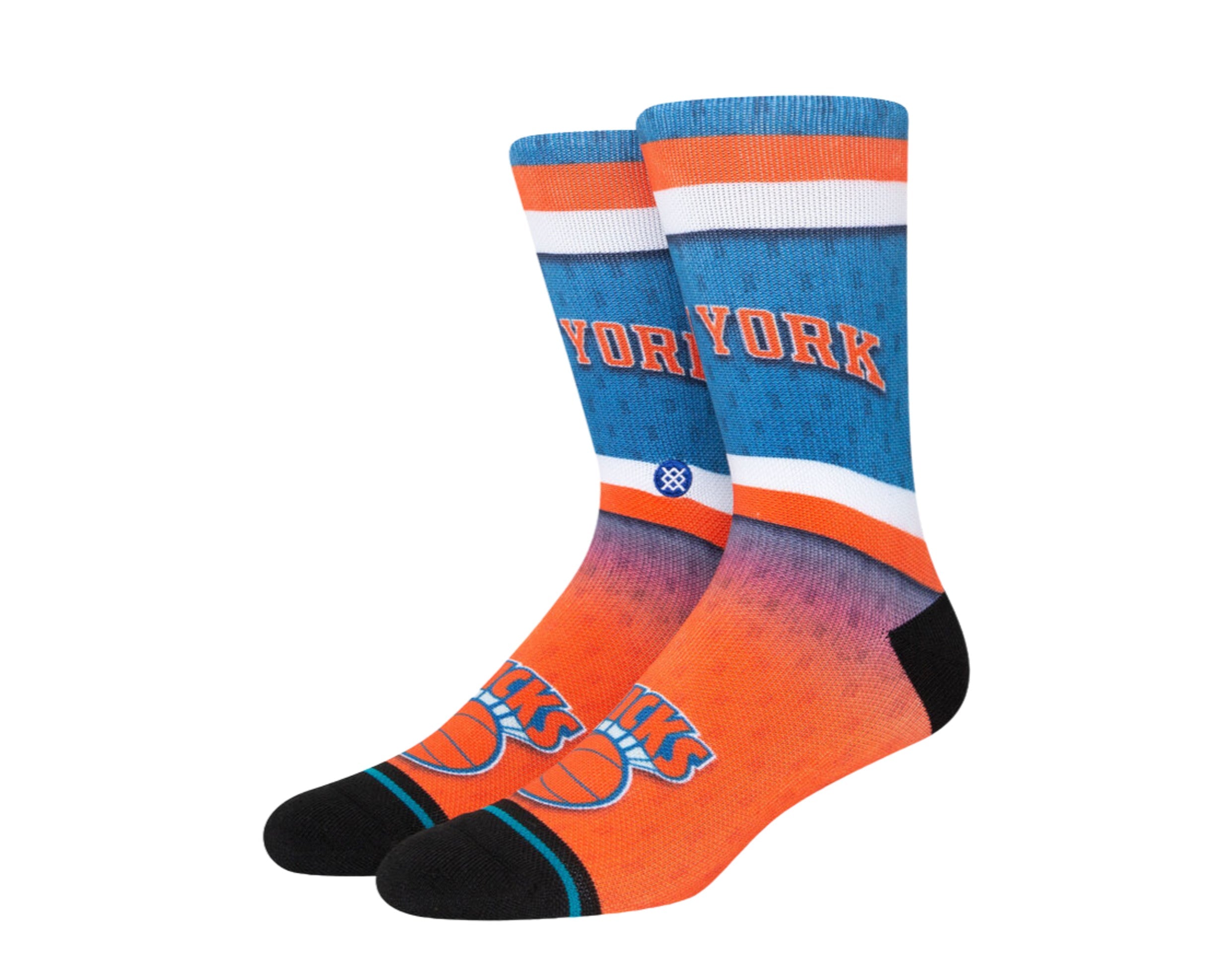 

Носки Stance x NBA New York Knicks Fader Crew сине-оранжевые A558A22FKN-ROY