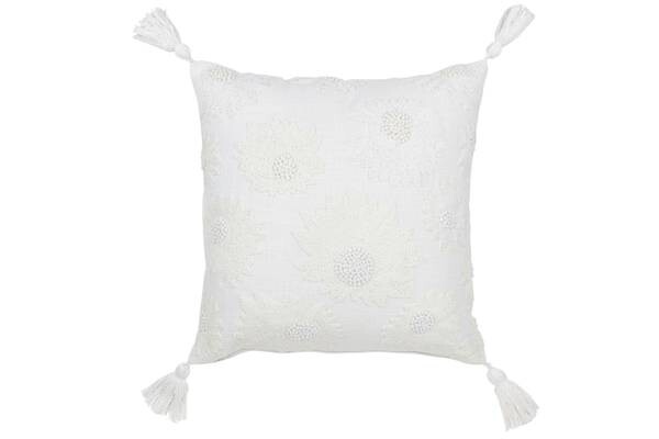 

Подушка J-LINE Bali Bliss, 45x45x45 см, белый
