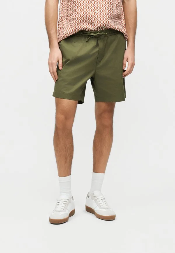 Короткие шорты из дувра Tommy Hilfiger, Dark Artichoke